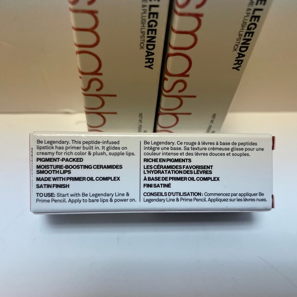 Smashbox Be Legendary Lipstick X 3  NEW - Picture 6 of 6